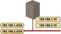 Multiple logical networks