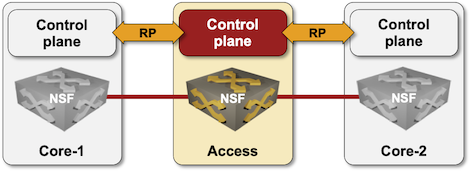 Control Plane failure in NSF-capable device